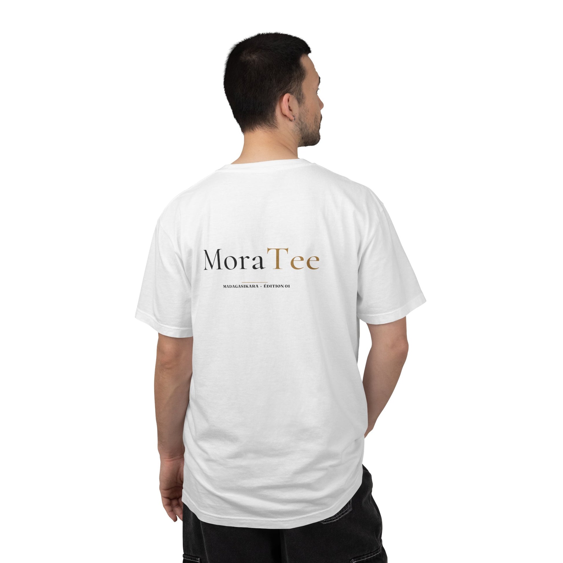 T-Shirt - MoraTee 'Made in Madagascar' Vintage Crest Graphic