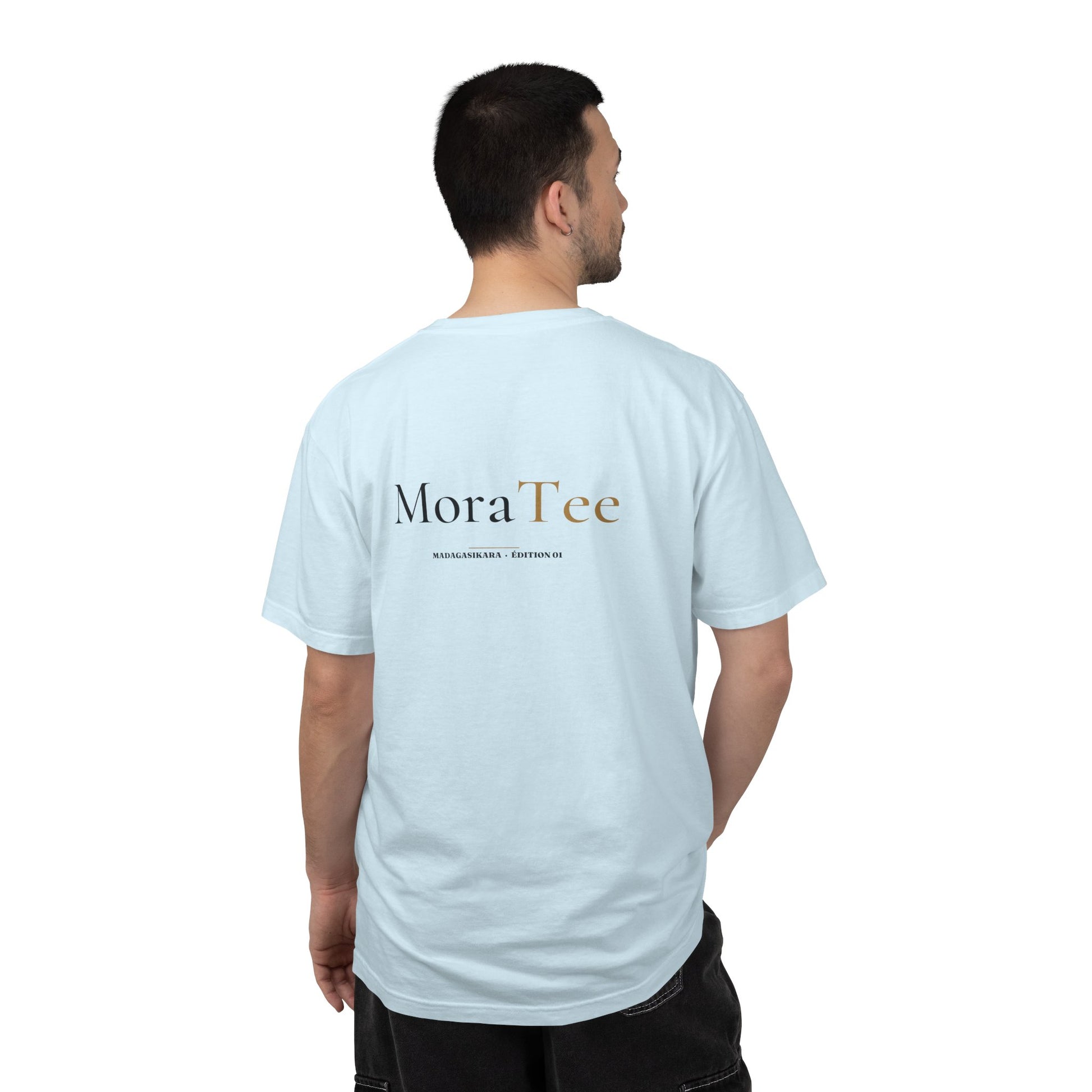 T-Shirt - MoraTee 'Made in Madagascar' Vintage Crest Graphic