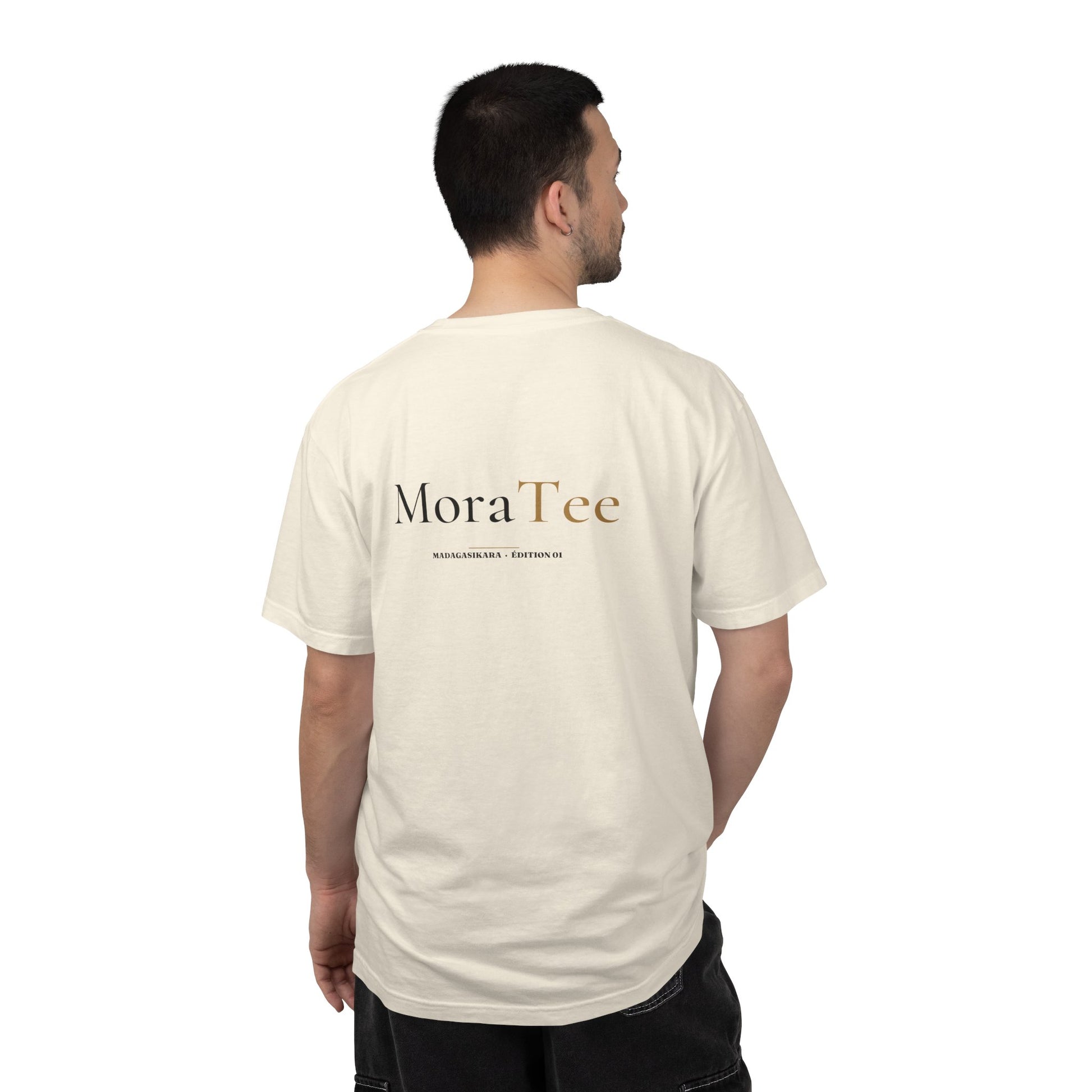 T-Shirt - MoraTee 'Made in Madagascar' Vintage Crest Graphic